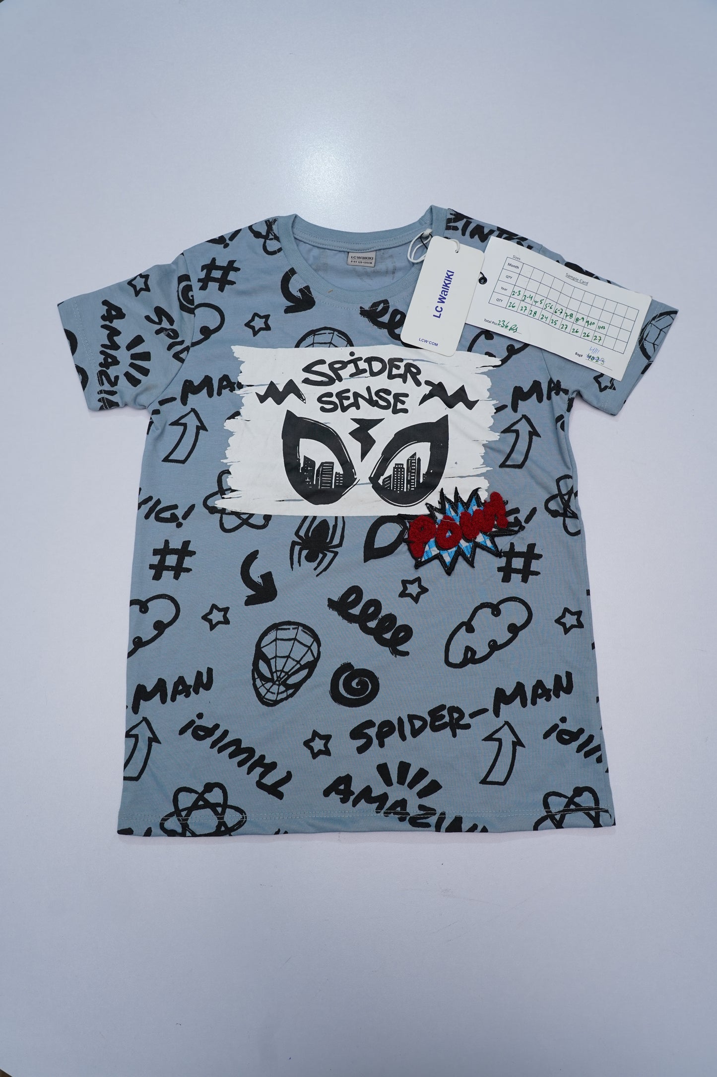 LCW Boys Spider Sense Graphic Print T-Shirt