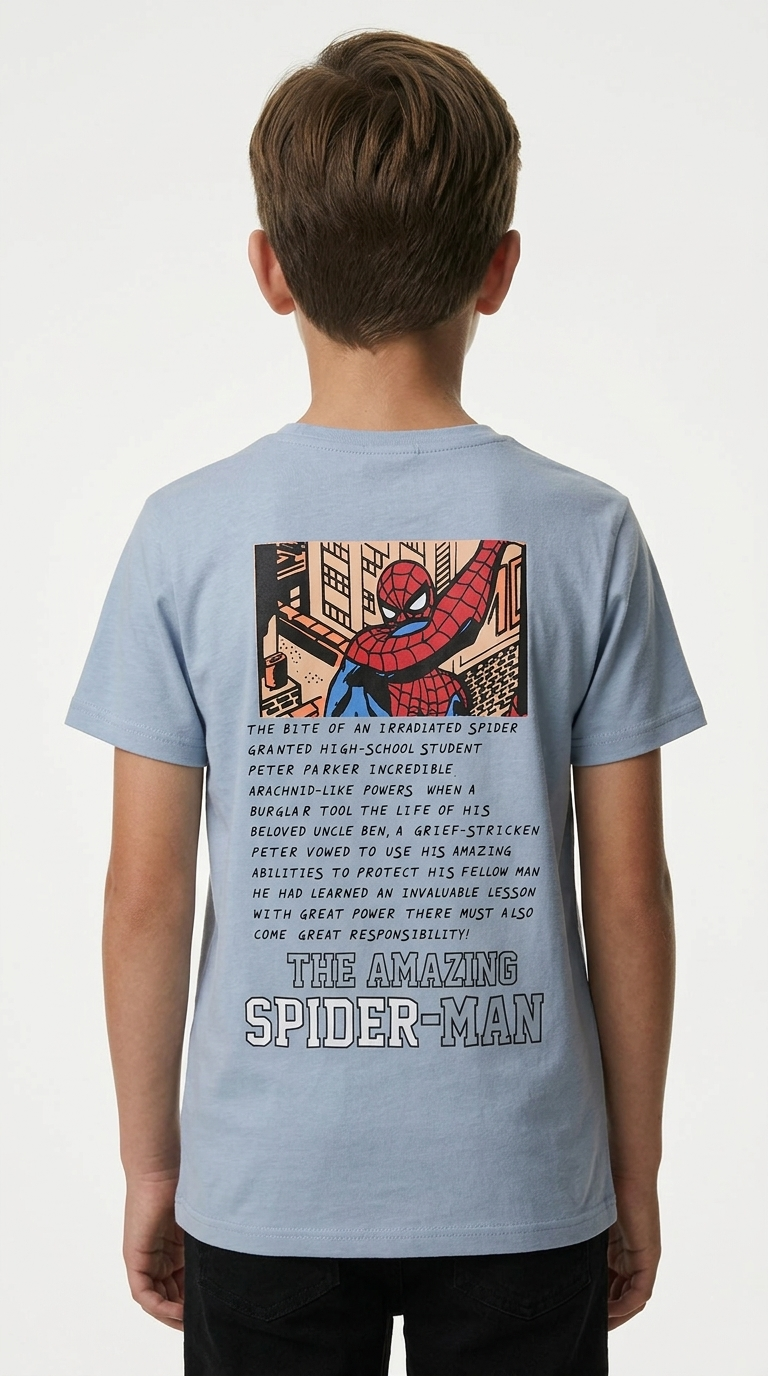LCW Boys Spider Print T-Shirt