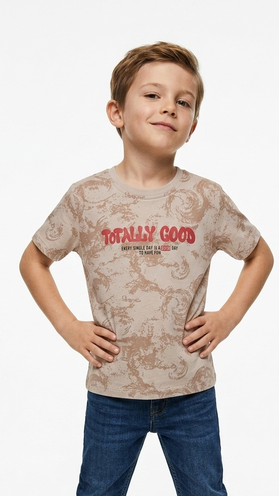 LCW Boys Graphic Printed T-Shirt