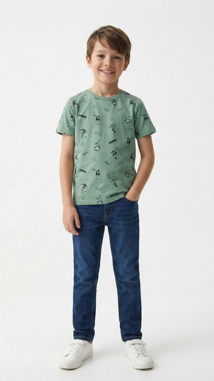 LCW Boys Printed T-Shirt