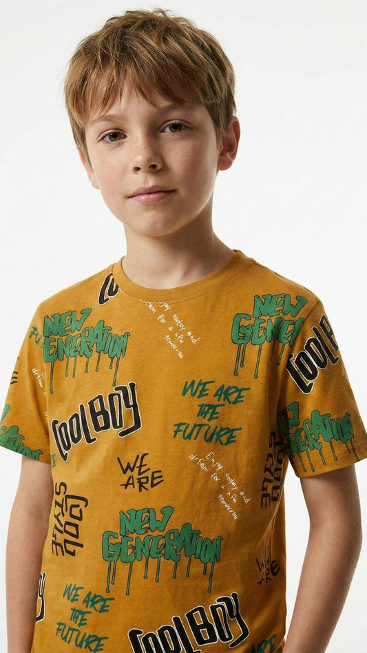 LCW Boys Printed T-Shirt