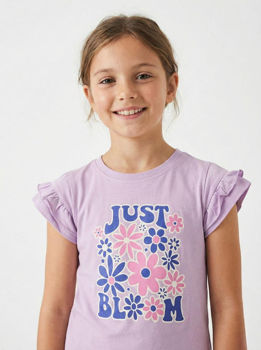DU PAREIL GIRLS PRINTED T SHIRT