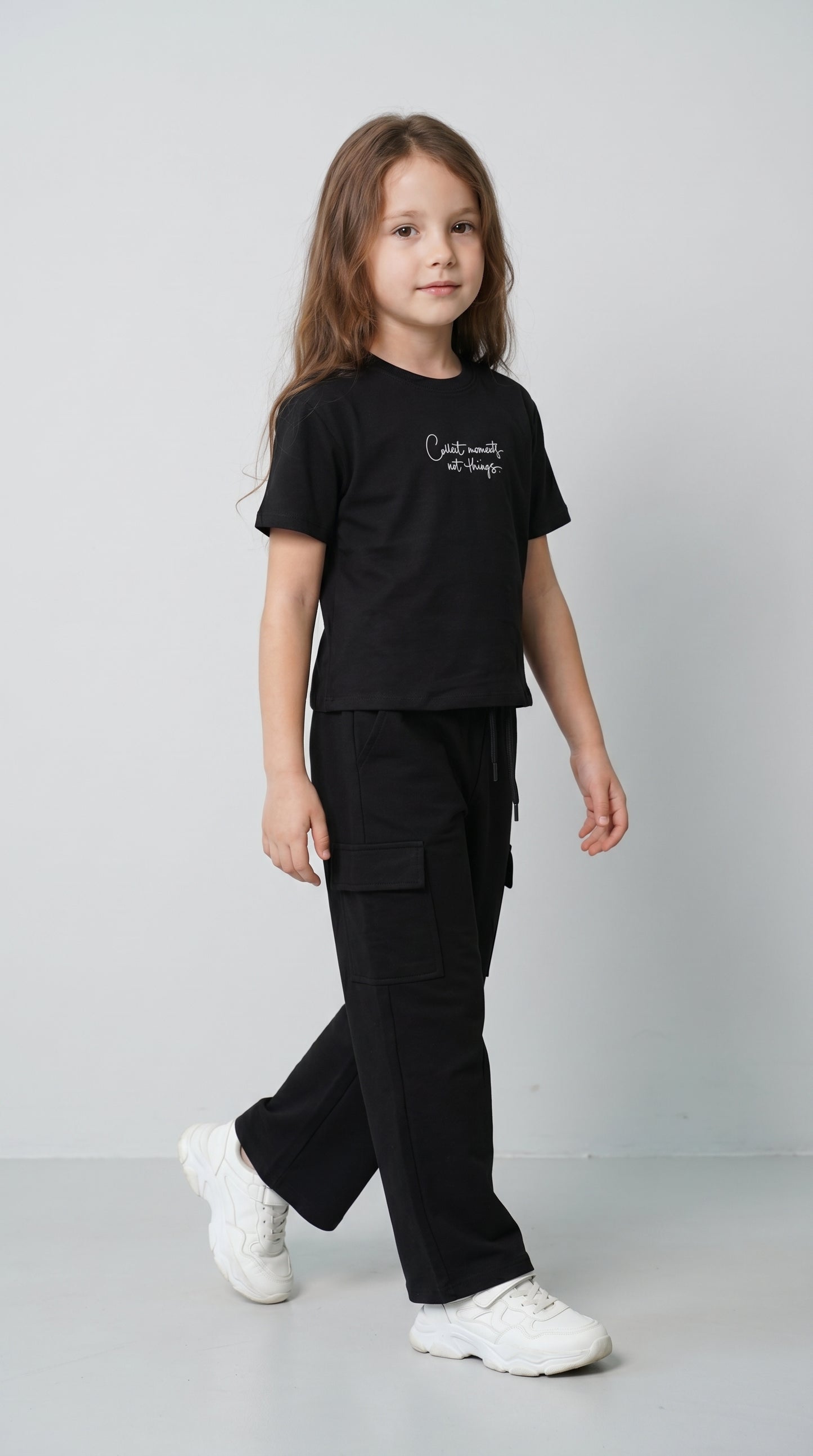 M&S Girls Cargo Co Ord Set