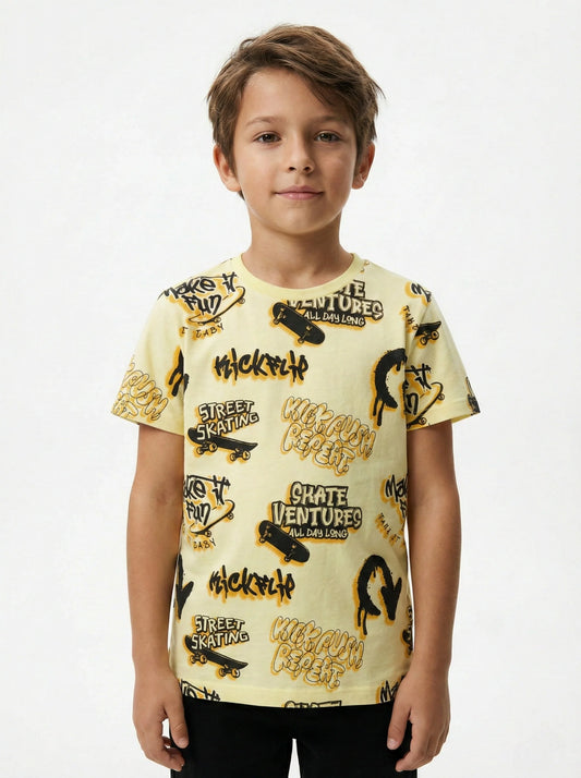 LCW Boys Graphic Print T-Shirt