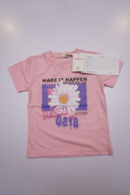 DU PAREIL GIRLS PRINTED T SHIRT
