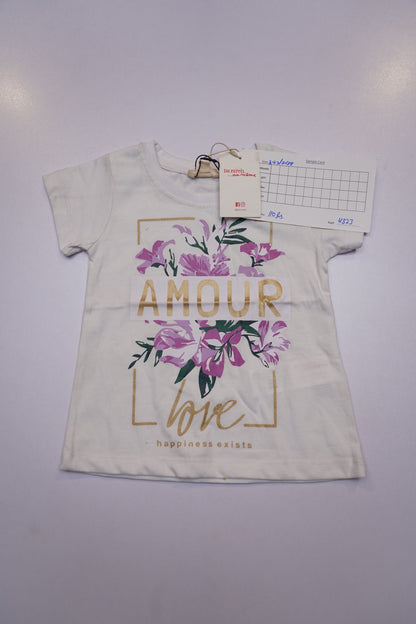 DU PAREIL GIRLS PRINTED T SHIRT