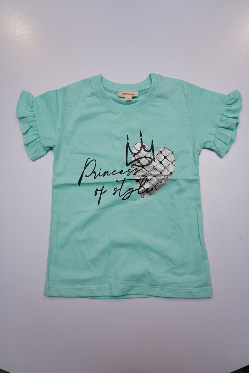 DU PAREIL GIRLS PRINTED T SHIRT