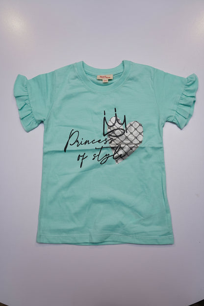DU PAREIL GIRLS PRINTED T SHIRT