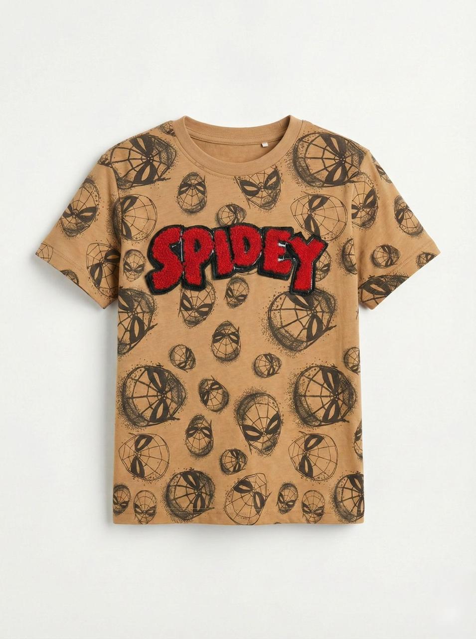 LCW Boys Spider Graphic Print T-Shirt