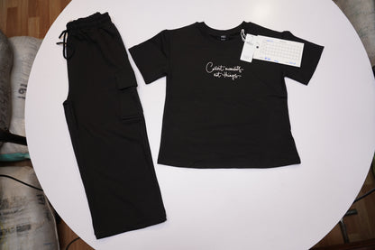 M&S Girls Cargo Co Ord Set
