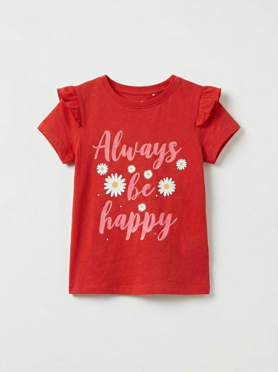 DU PAREIL GIRLS PRINTED T SHIRT