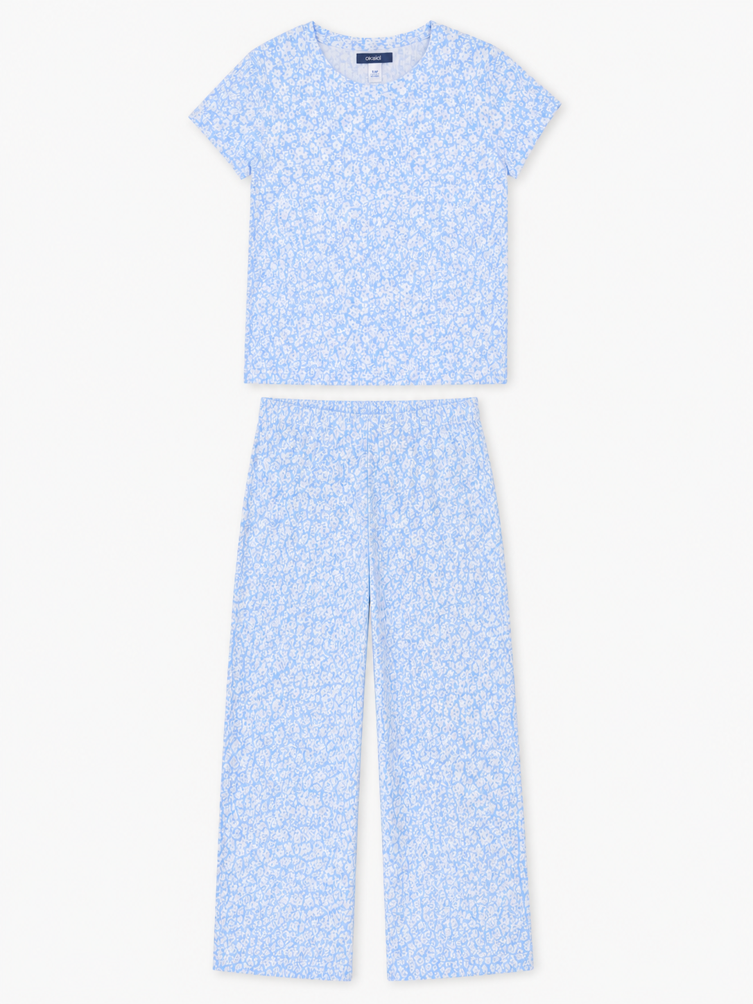 OKAIDI Girls Floral Printed Co Ord Set