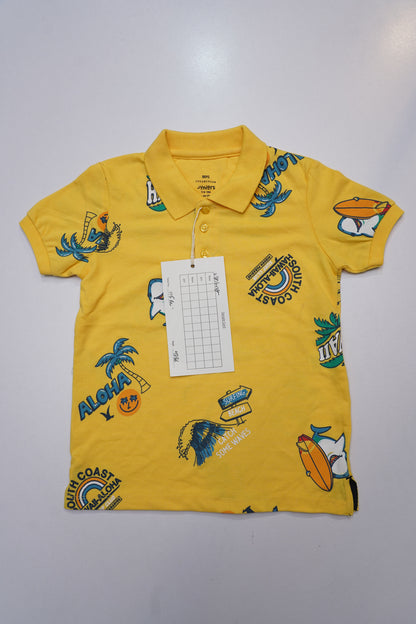 JUNIOR Boys Graphic Printed Polo Shirt