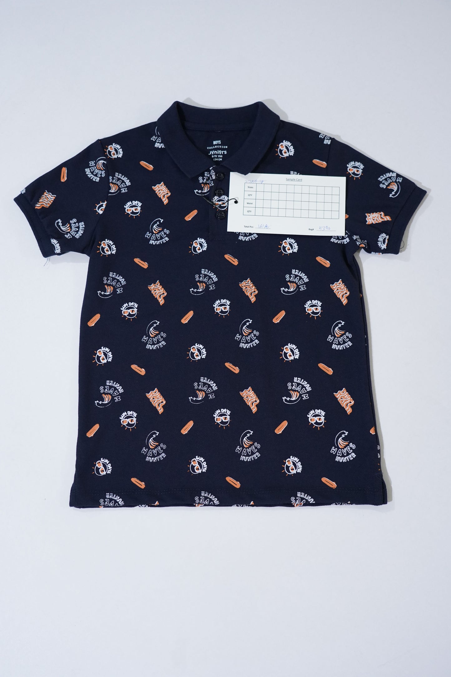 JUNIOR Boys Graphic Printed Polo Shirt