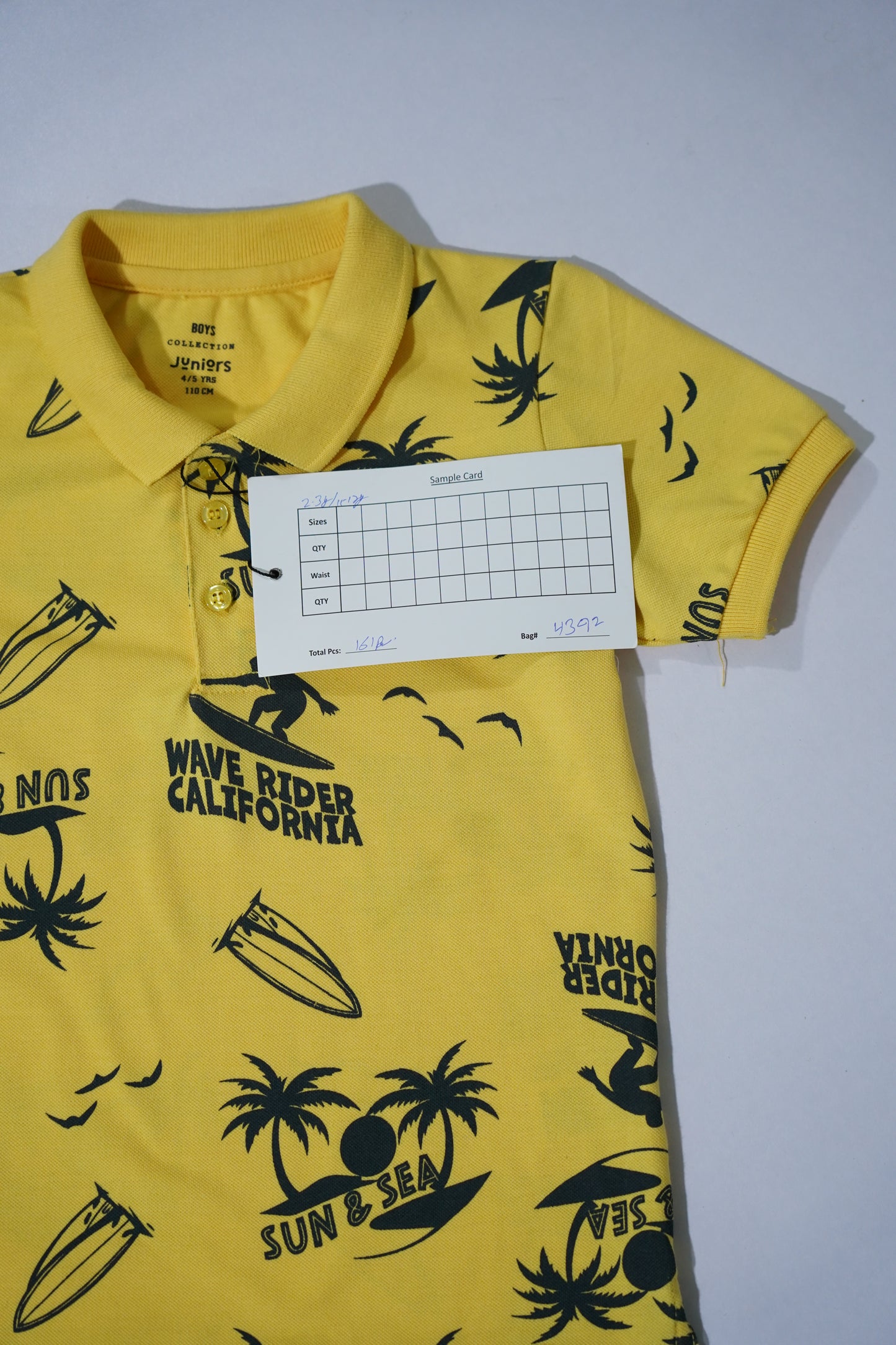 JUNIOR Boys Graphic Printed Polo Shirt