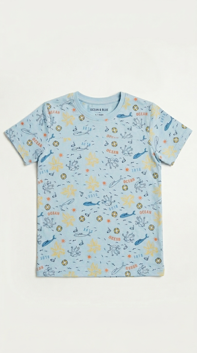 LCW Boys Graphic Printed T-Shirt