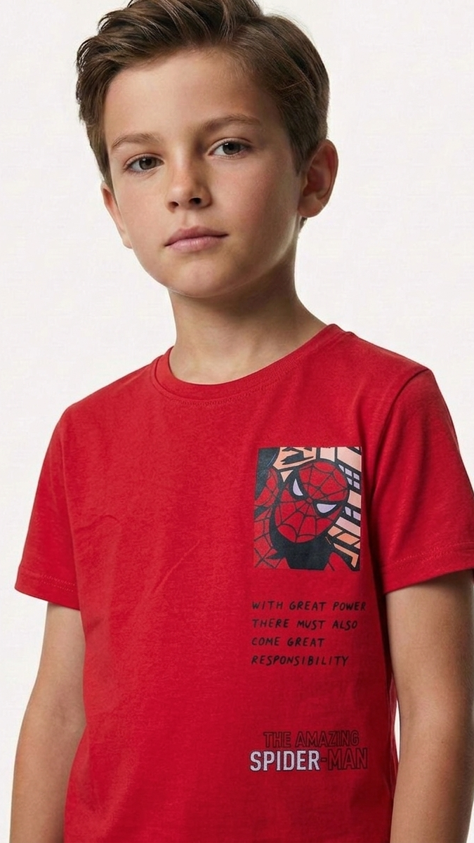 LCW Boys Spider Print T-Shirt