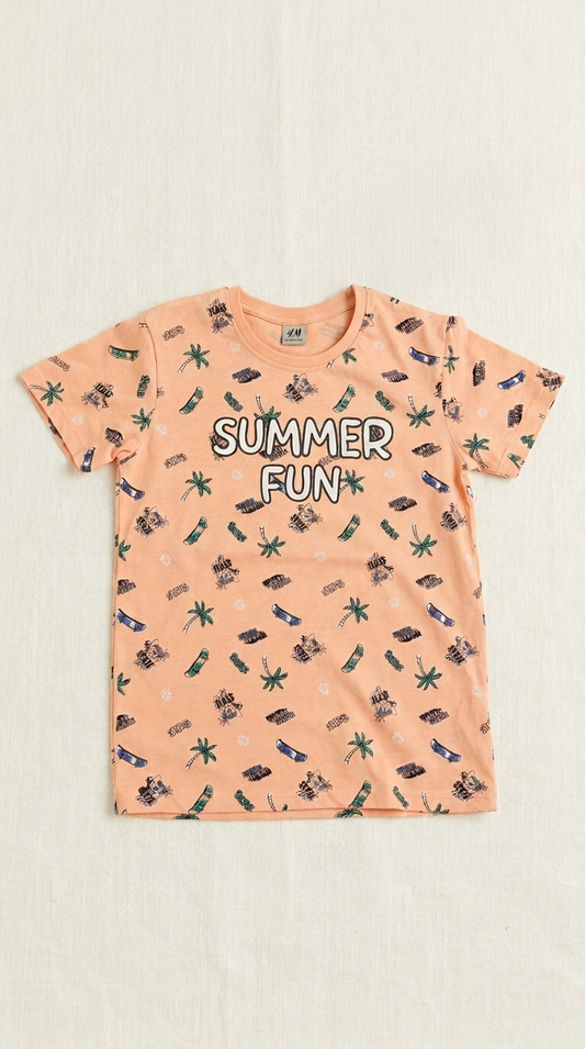 LCW Boys Graphic Printed T-Shirt
