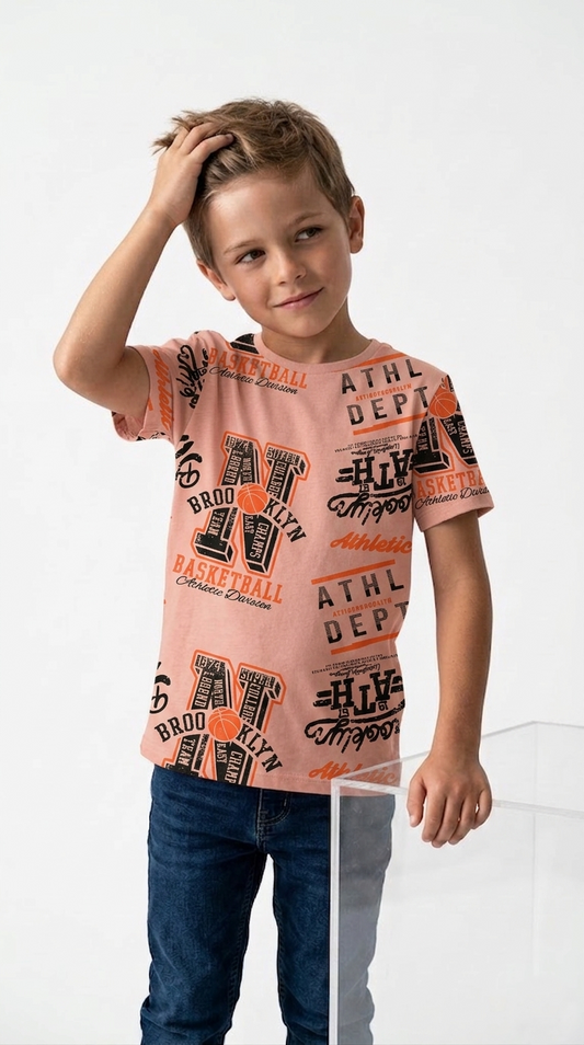 LCW Boys Graphic Printed T-Shirt