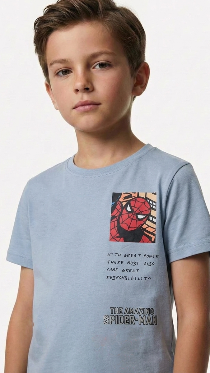 LCW Boys Spider Print T-Shirt
