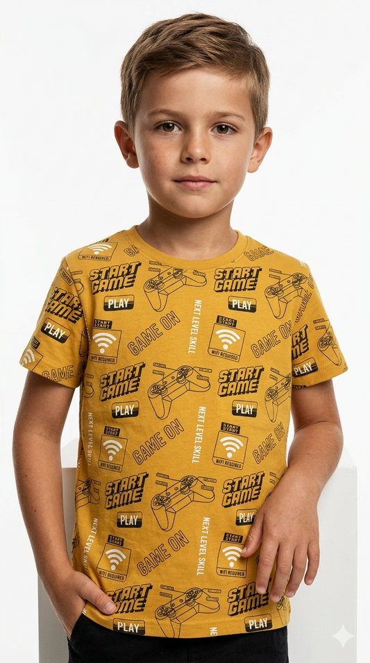 LCW Boys Graphic Printed T-Shirt