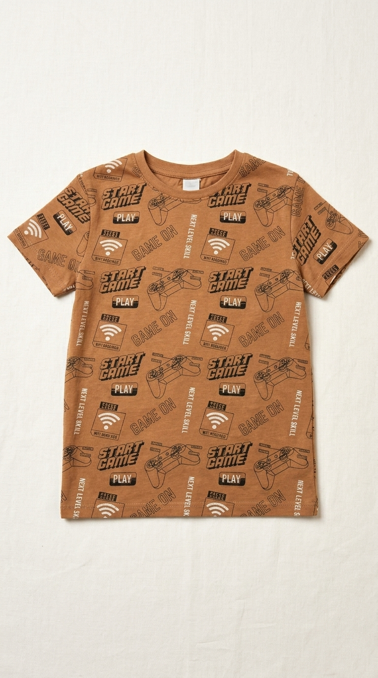 LCW Boys Graphic Printed T-Shirt