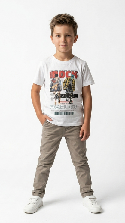 ALOHA Boys Printed T-Shirt
