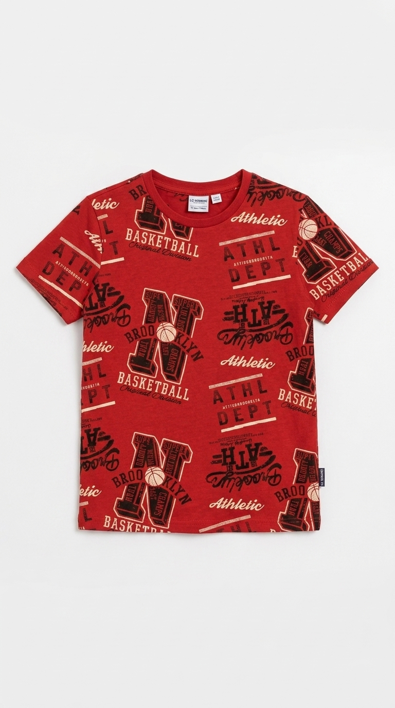 LCW Boys Graphic Printed T-Shirt