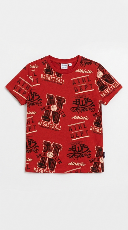 LCW Boys Graphic Printed T-Shirt
