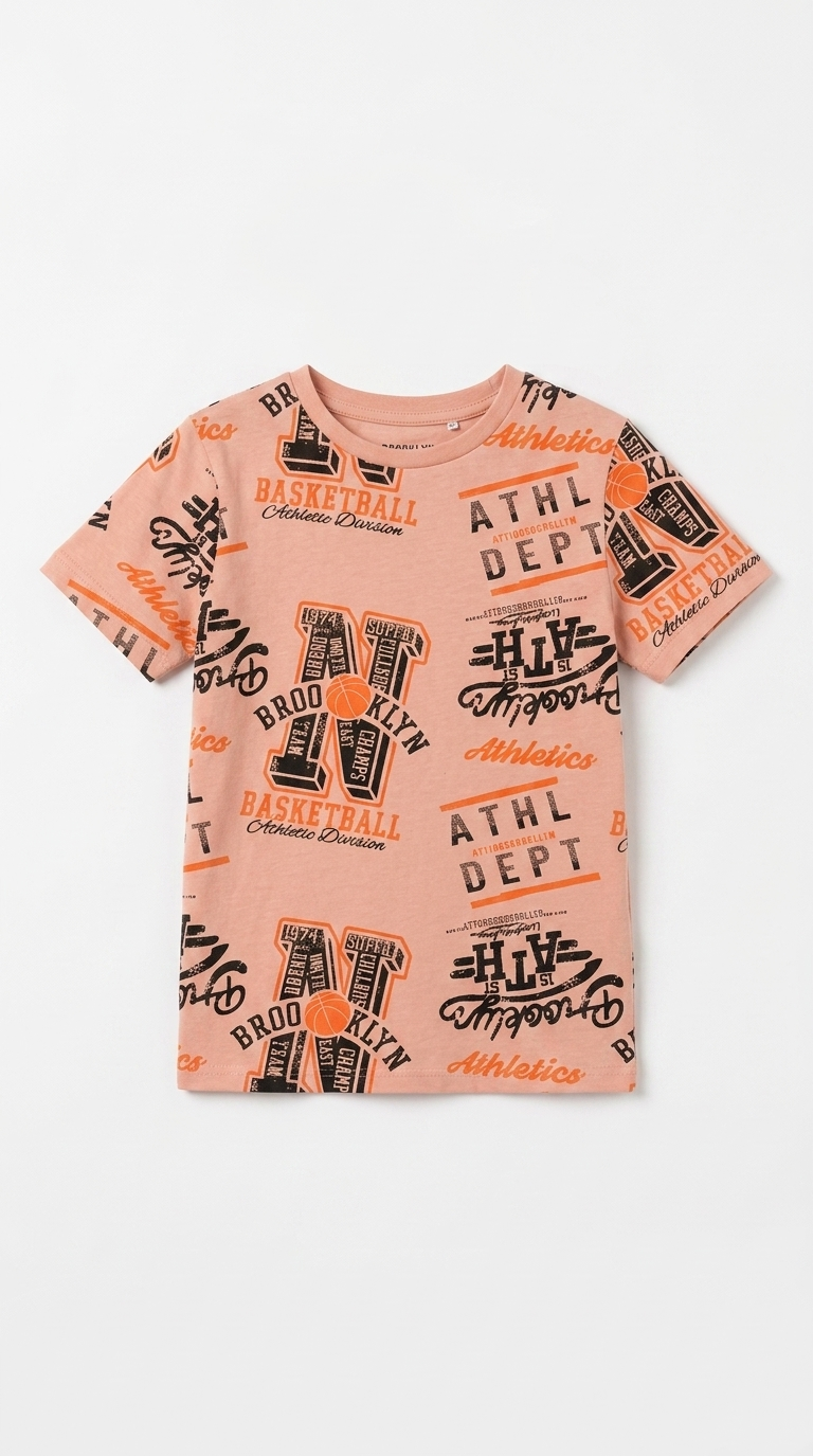 LCW Boys Graphic Printed T-Shirt