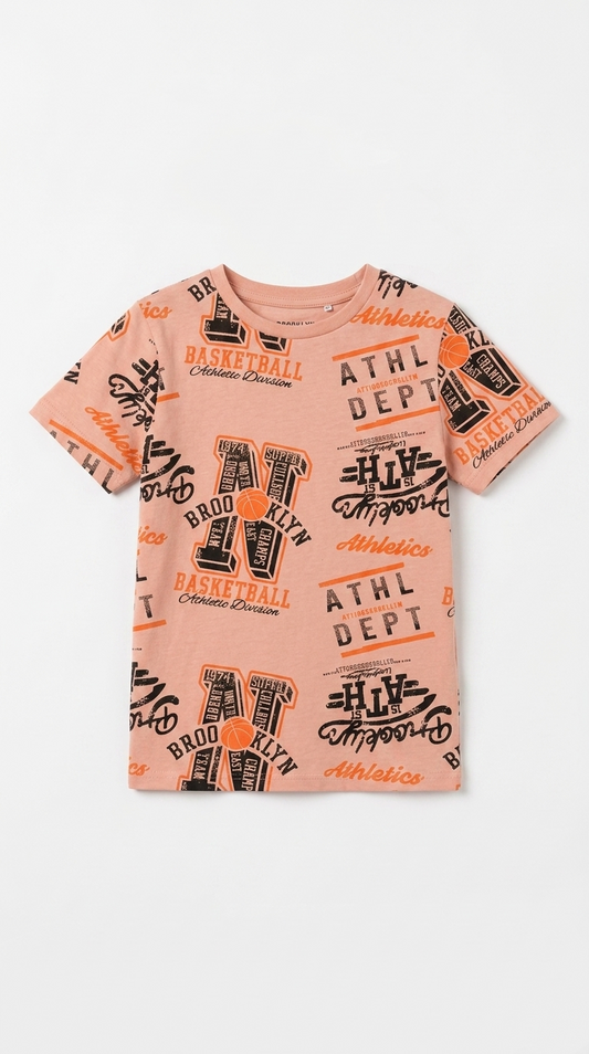 LCW Boys Graphic Printed T-Shirt