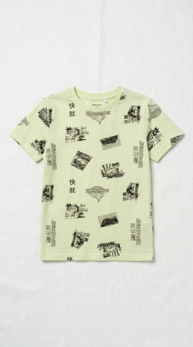 LCW Boys Graphic Printed T-Shirt