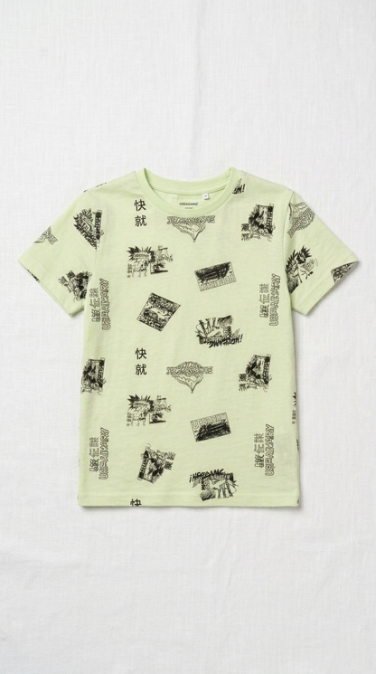 LCW Boys Graphic Printed T-Shirt