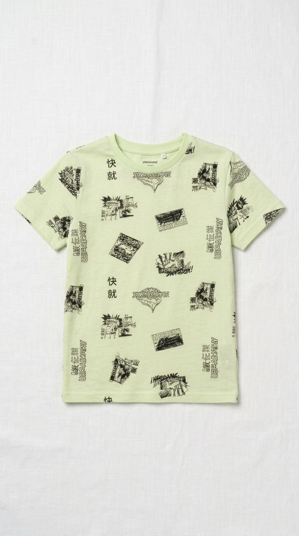 LCW Boys Graphic Printed T-Shirt