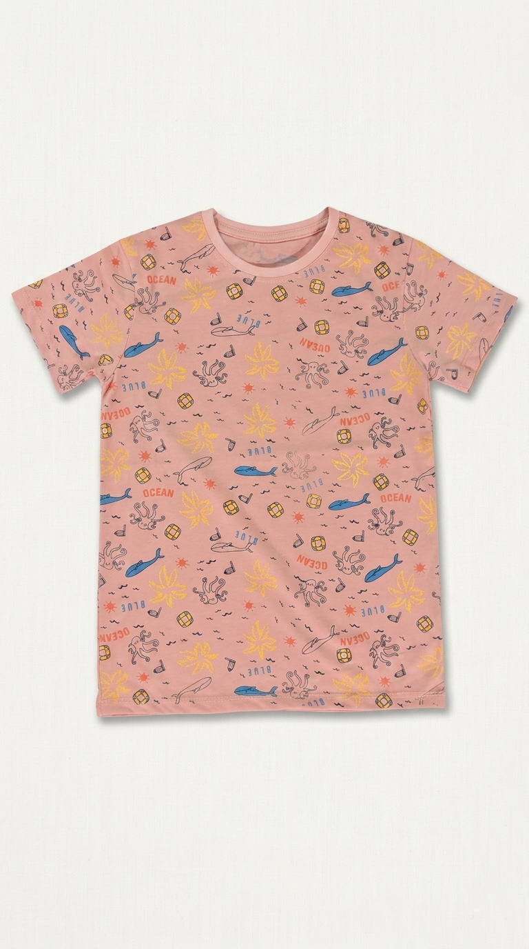 LCW Boys Graphic Printed T-Shirt