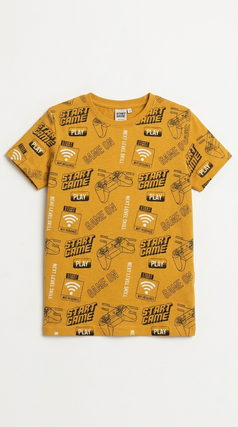 LCW Boys Graphic Printed T-Shirt