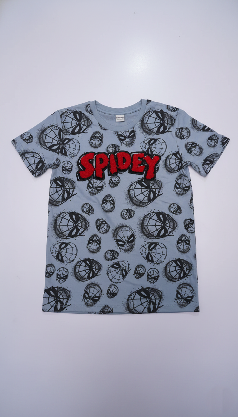 LCW Boys Spider Graphic Print T-Shirt