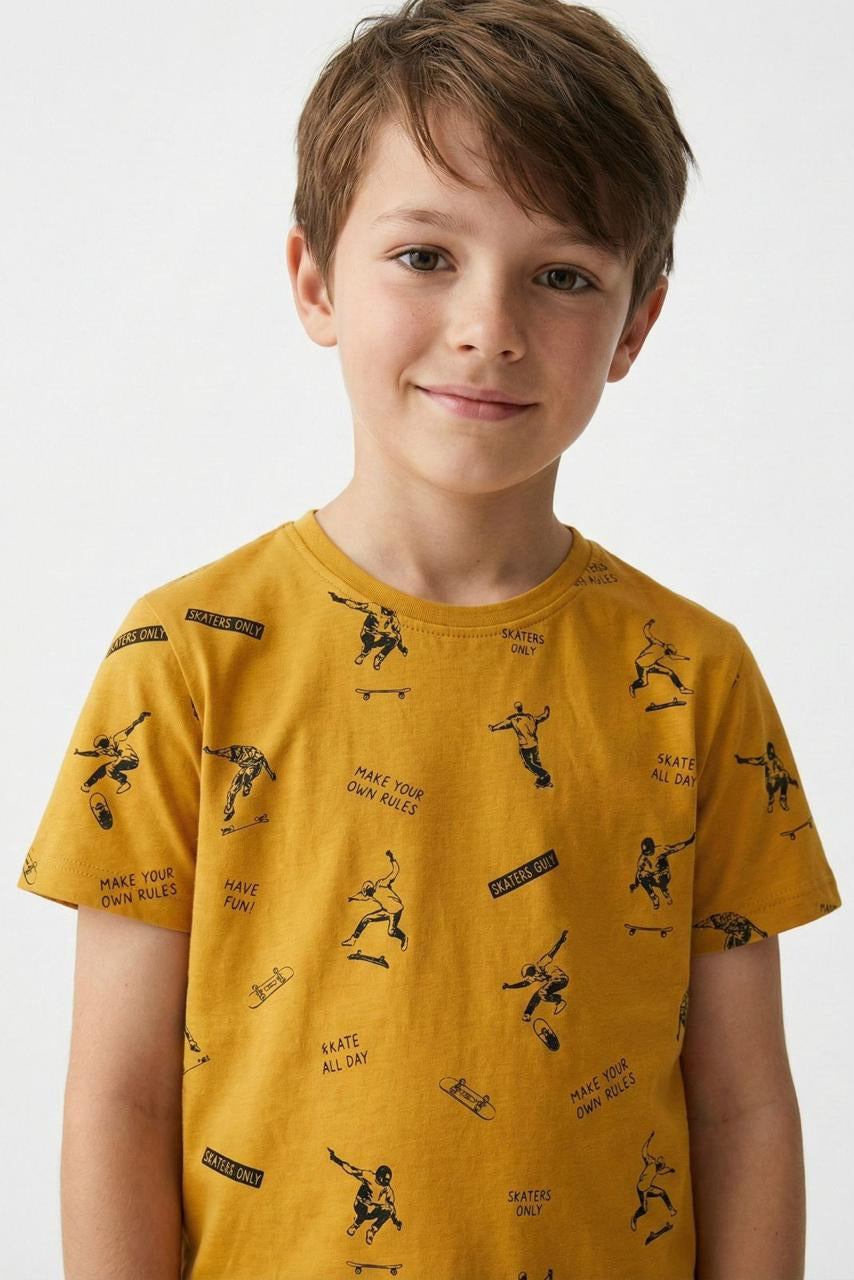LCW Boys Printed T-Shirt