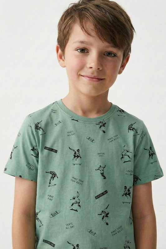 LCW Boys Printed T-Shirt