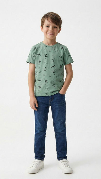 LCW Boys Printed T-Shirt