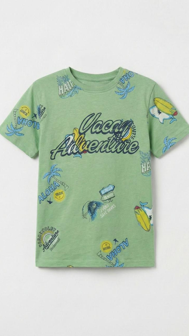 LCW Boys Printed Embroided T-Shirt