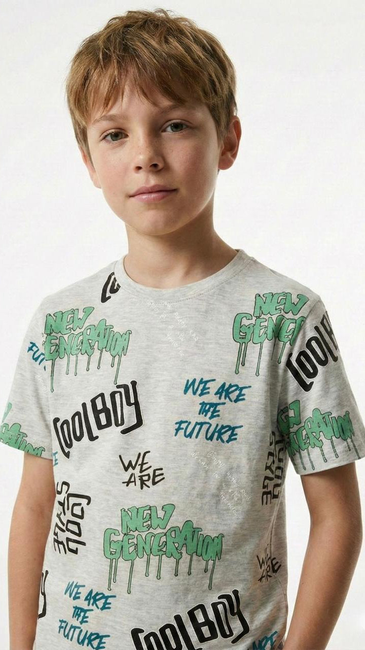 LCW Boys Printed T-Shirt
