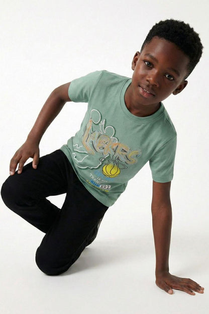 LCW Boys Graphic Printed T-Shirt