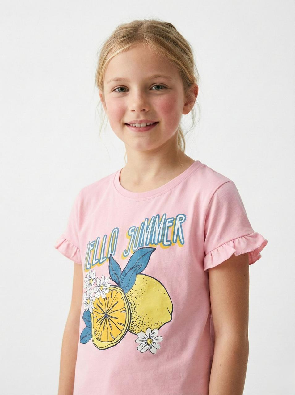 DU PAREIL GIRLS PRINTED T SHIRT