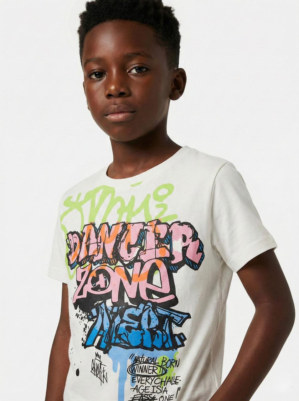 NAME IT Boys Graphic Print T-Shirt