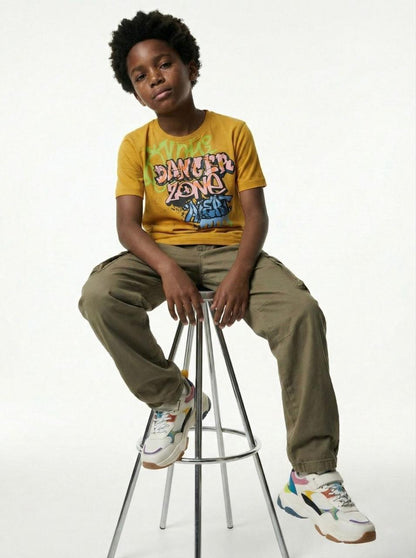 NAME IT Boys Graphic Print T-Shirt