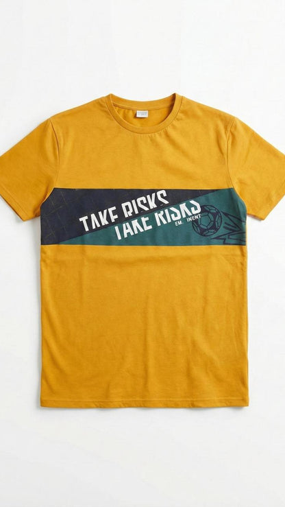LCW Boys Panel Print T-Shirt