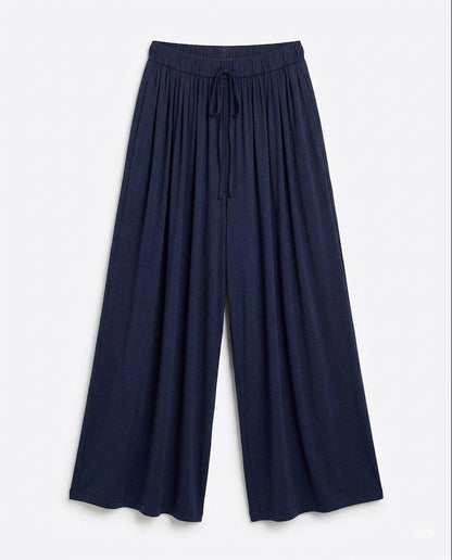 OYSHO Womens High-Waist Flowy Wide Leg Trouser
