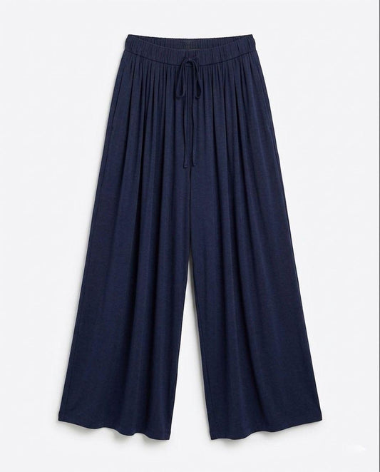OYSHO Womens High-Waist Flowy Wide Leg Trouser