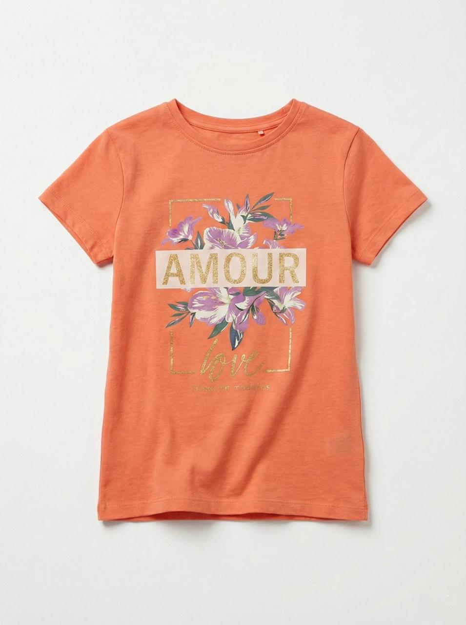 DU PAREIL GIRLS PRINTED T SHIRT